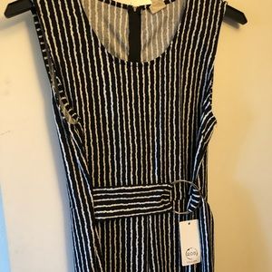 Jumpsuit black and white